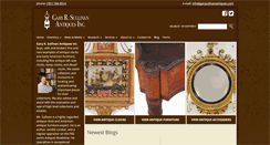 Desktop Screenshot of garysullivanantiques.com